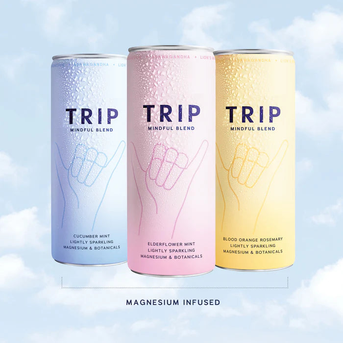 Trip Mindful Blend Magnesium Lion's Mane Lightly Sparkling