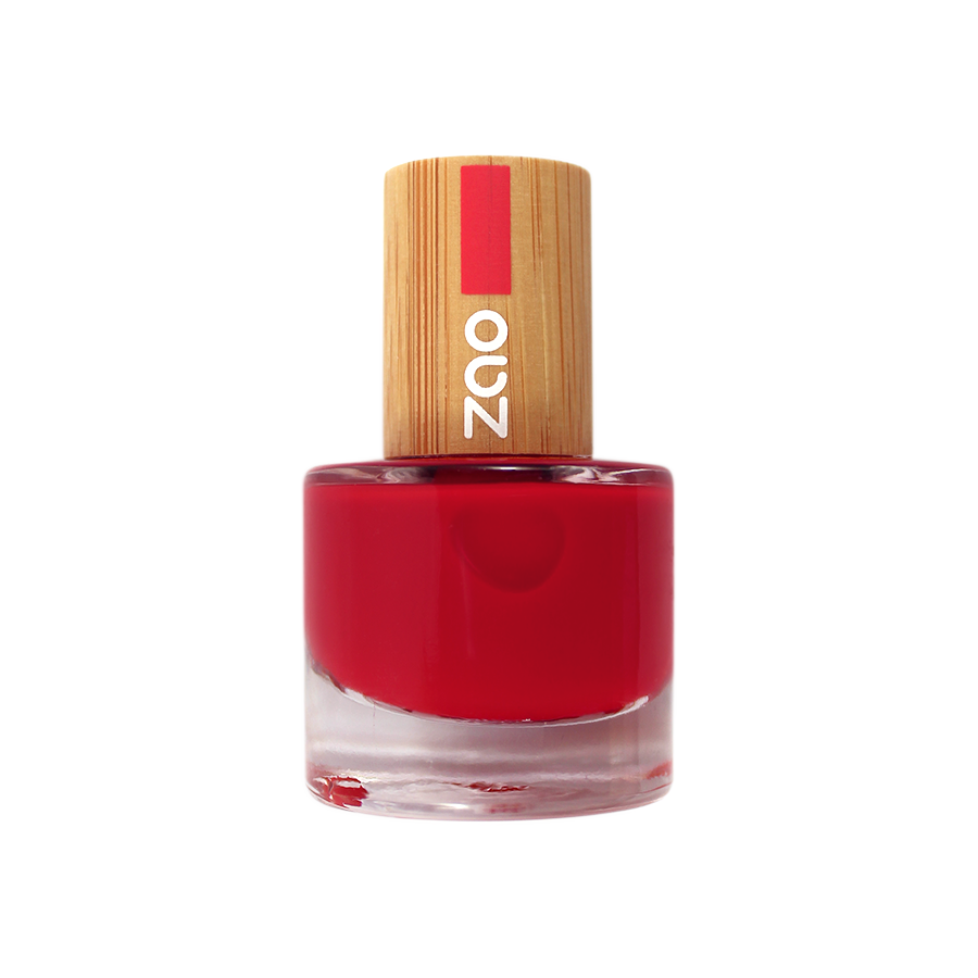 Zao Nail Polish Classic Red 650