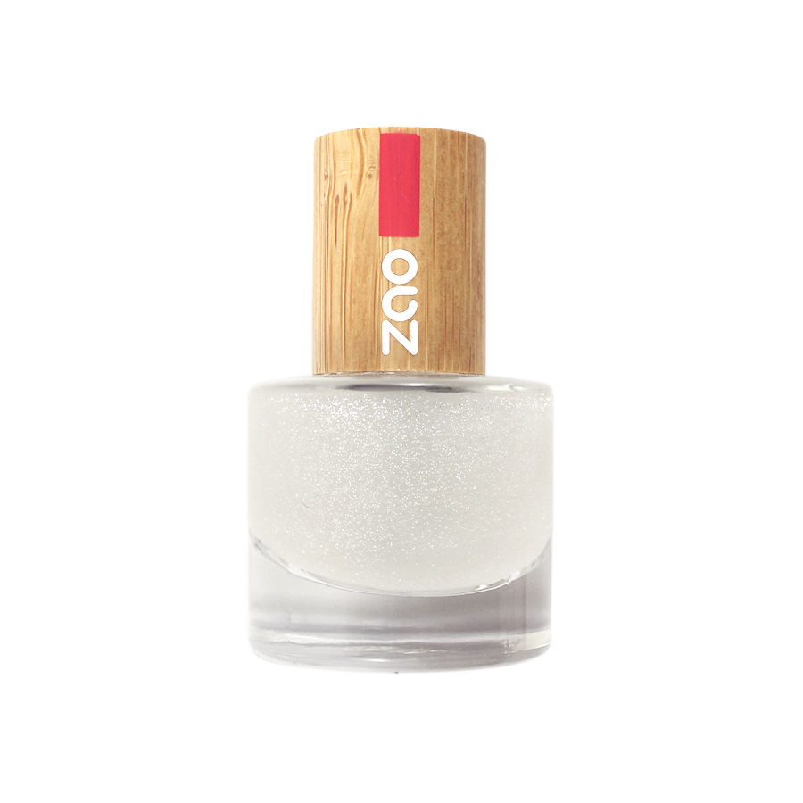 Zao Nail Polish Glitter Top Coat 665