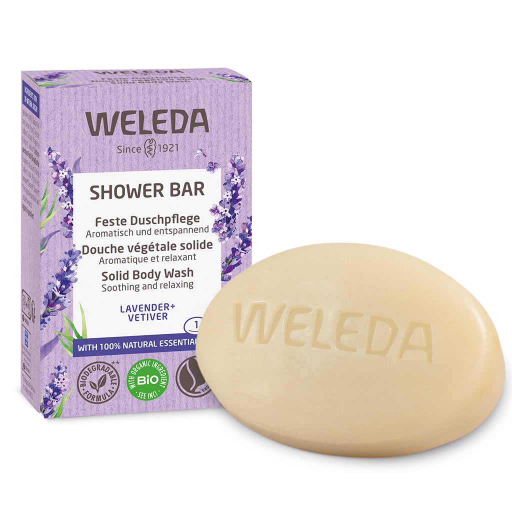 Weleda Shower Bar Lavender and Vetiver