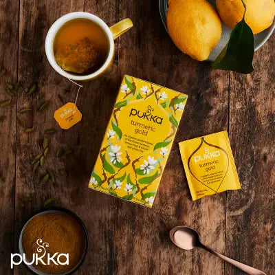 Pukka Teabags  -  Turmeric Gold