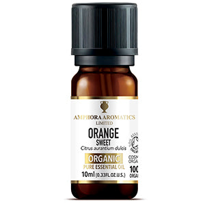 Amphora Aromatics Essential Oil Organic Orange (sweet) 10ml