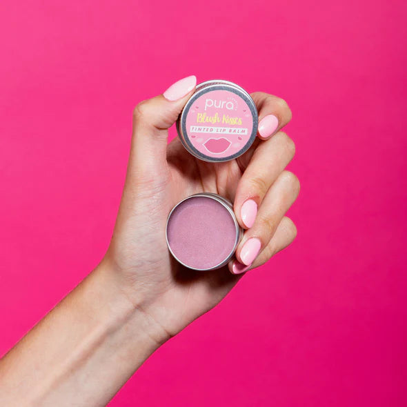 Pura Tinted Lip Balm - Blush Kisses