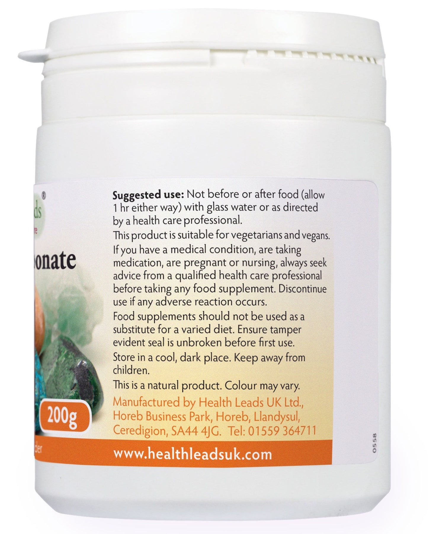 Health Leads Sodium Bicarbonate 200g