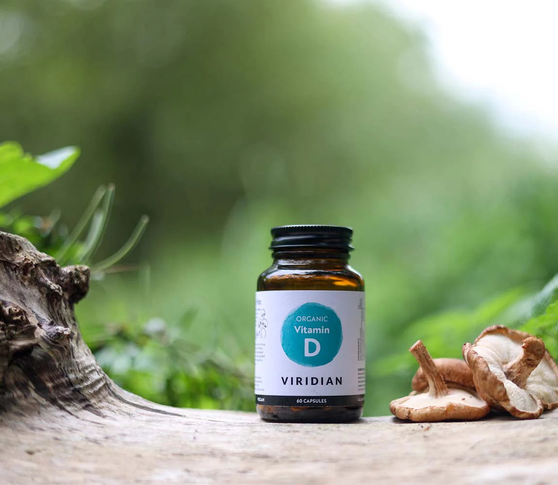 Viridian Organic Vitamin D2 400IU 60