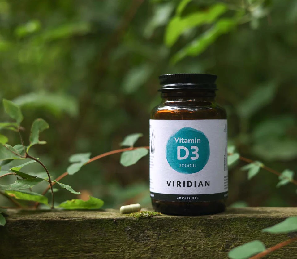 Viridian Vitamin D3 2000iu 60