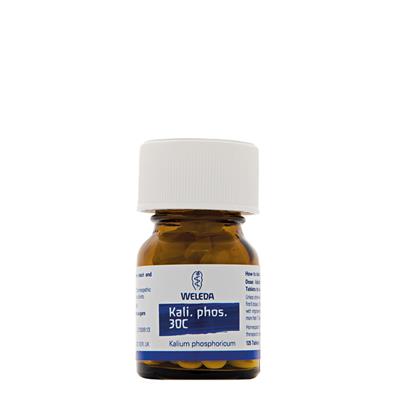 Weleda Homeopathic Remdies 30c Kali. phos