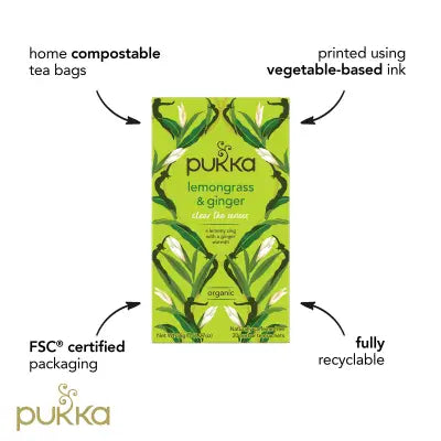 Pukka Teabags - Lemongrass & Ginger
