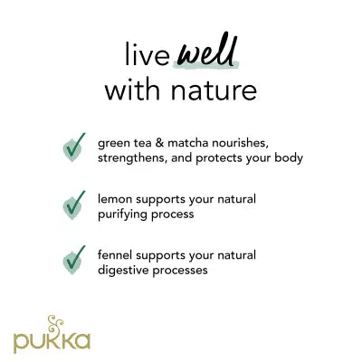 Pukka Teabags - Clean Matcha Green