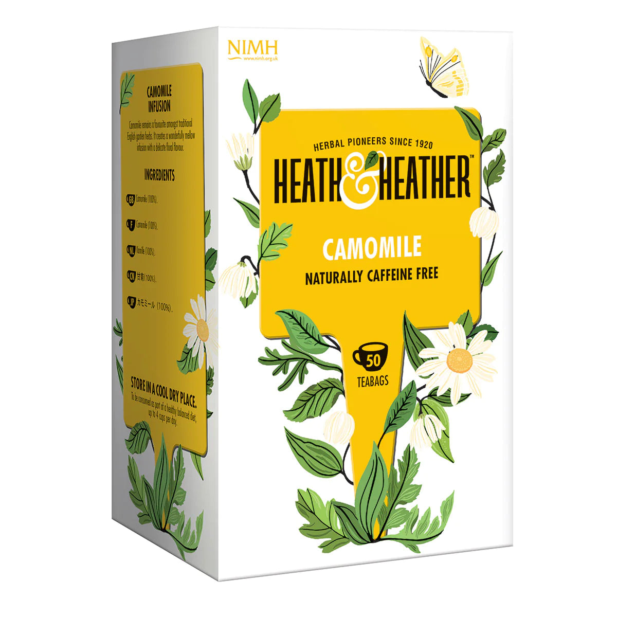 Heath & Heather Teabags - Camomile