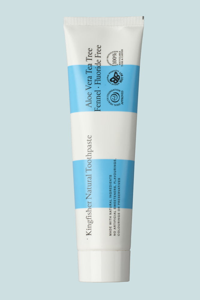 Kingfisher Toothpaste - Aloe Tea Tree Fennel Fluoride Free