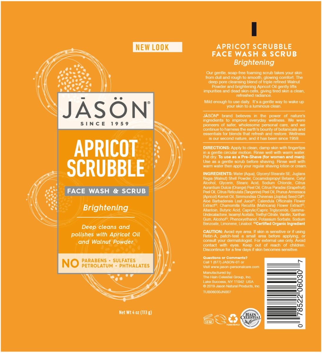 Jason Apricot Scrubble
