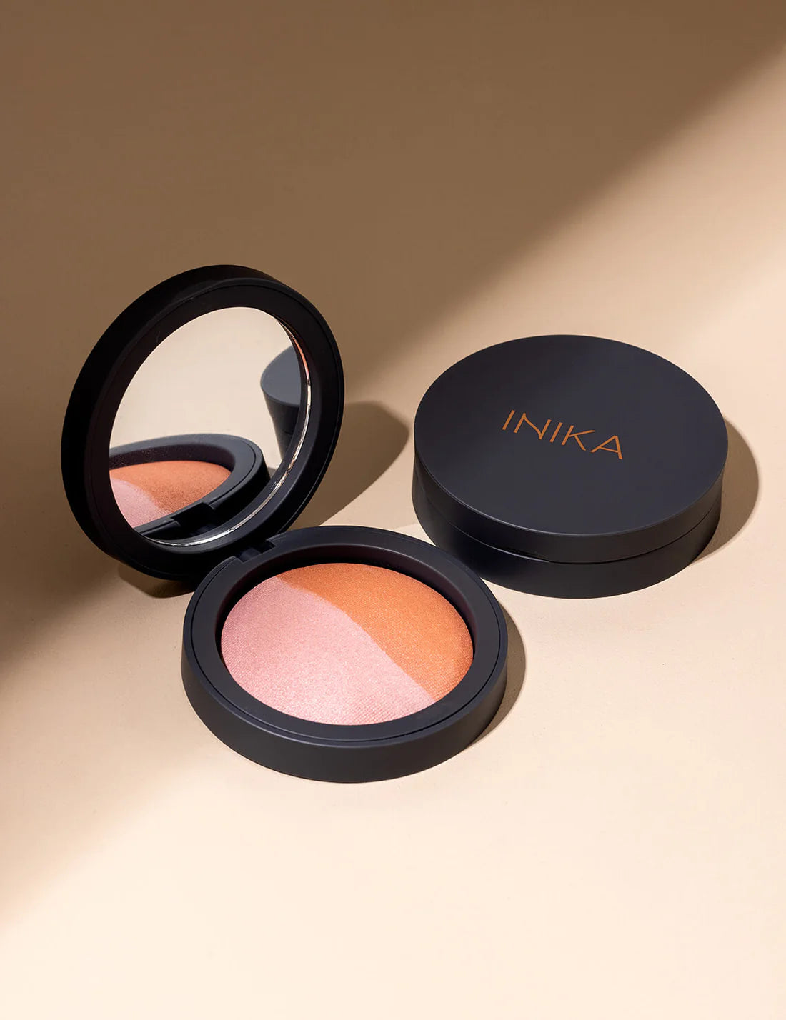 Inika Baked Blush Duo Pink Tickle