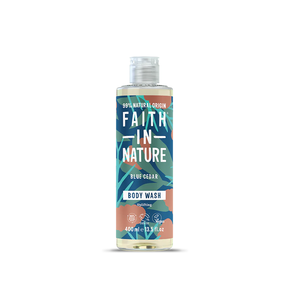 Faith In Nature Body Wash 400ml - Blue Cedar