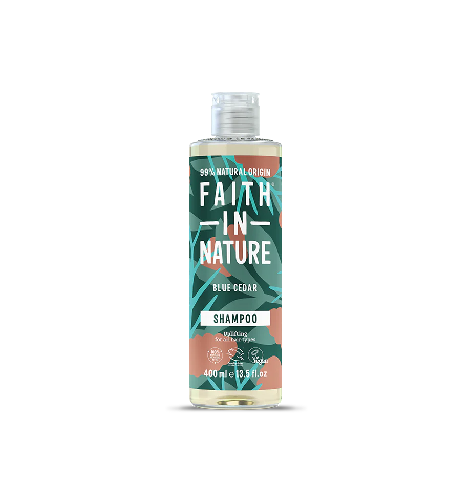 Faith In Nature Shampoo 400ml - Blue Cedar