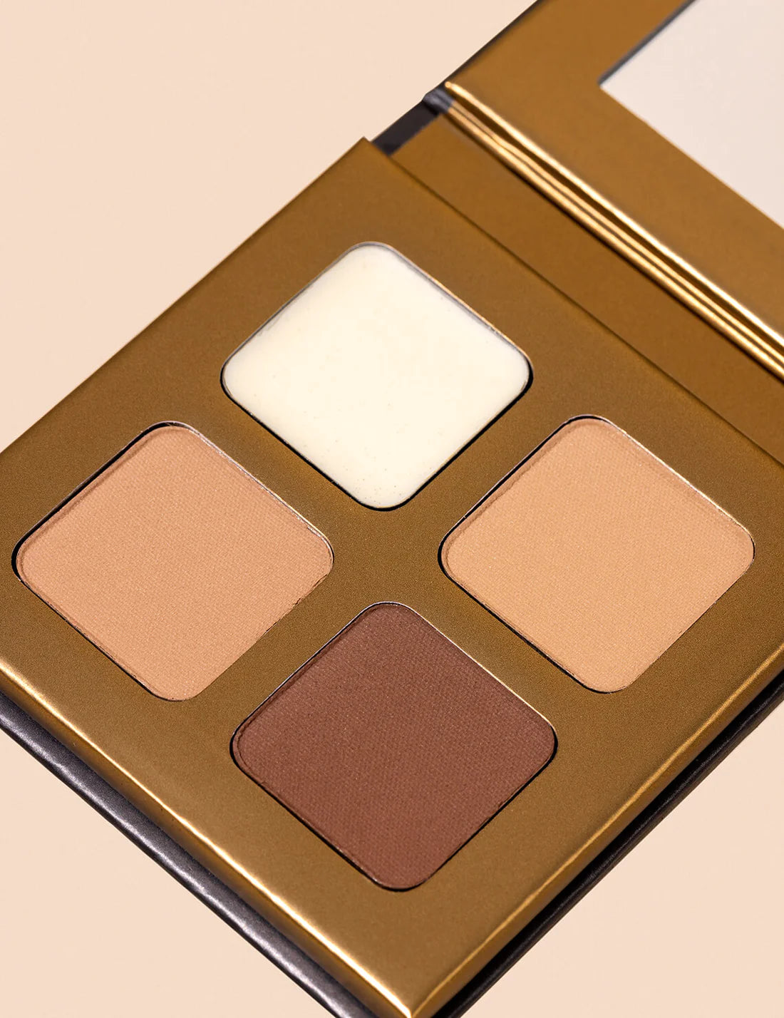 Inika Brow Pallette Brown Trio + Wax