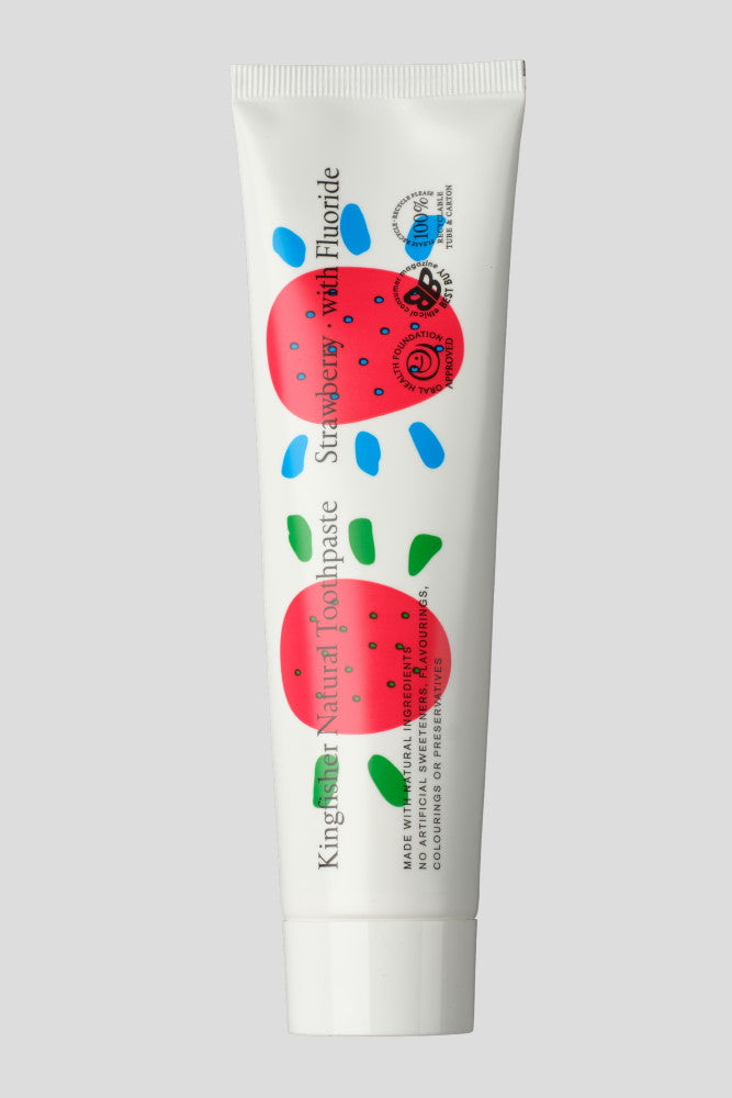 Kingfisher Toothpaste - Childrens Strawberry Fluoride