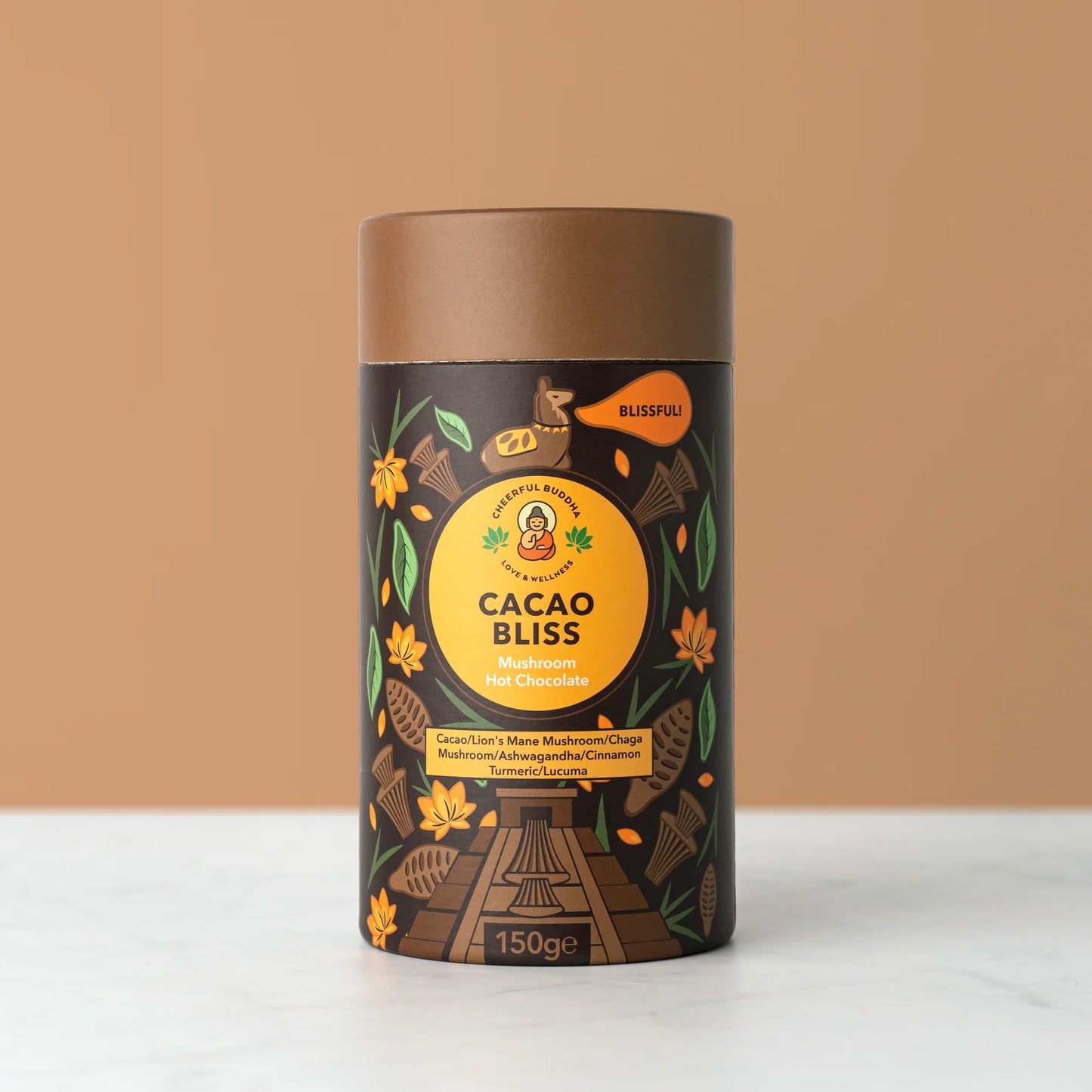 Cheerful Buddha Cacao Bliss Mushroom Hot Chocolate 150g
