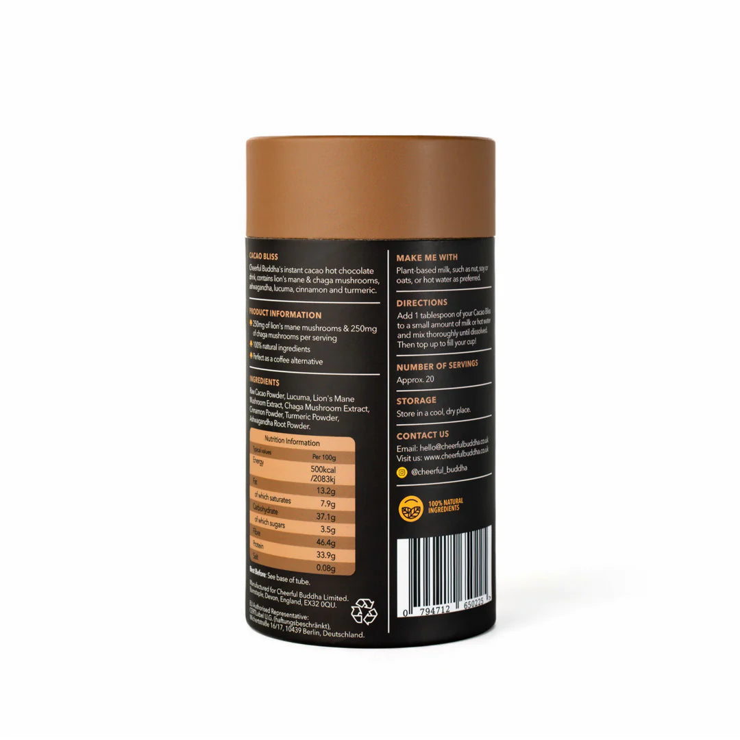 Cheerful Buddha Cacao Bliss Mushroom Hot Chocolate 150g