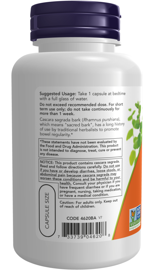 NOW Cascara Sagrada 450mg 100