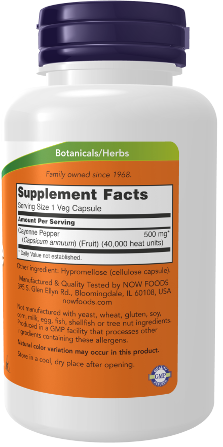 NOW Cayenne 500 mg 100
