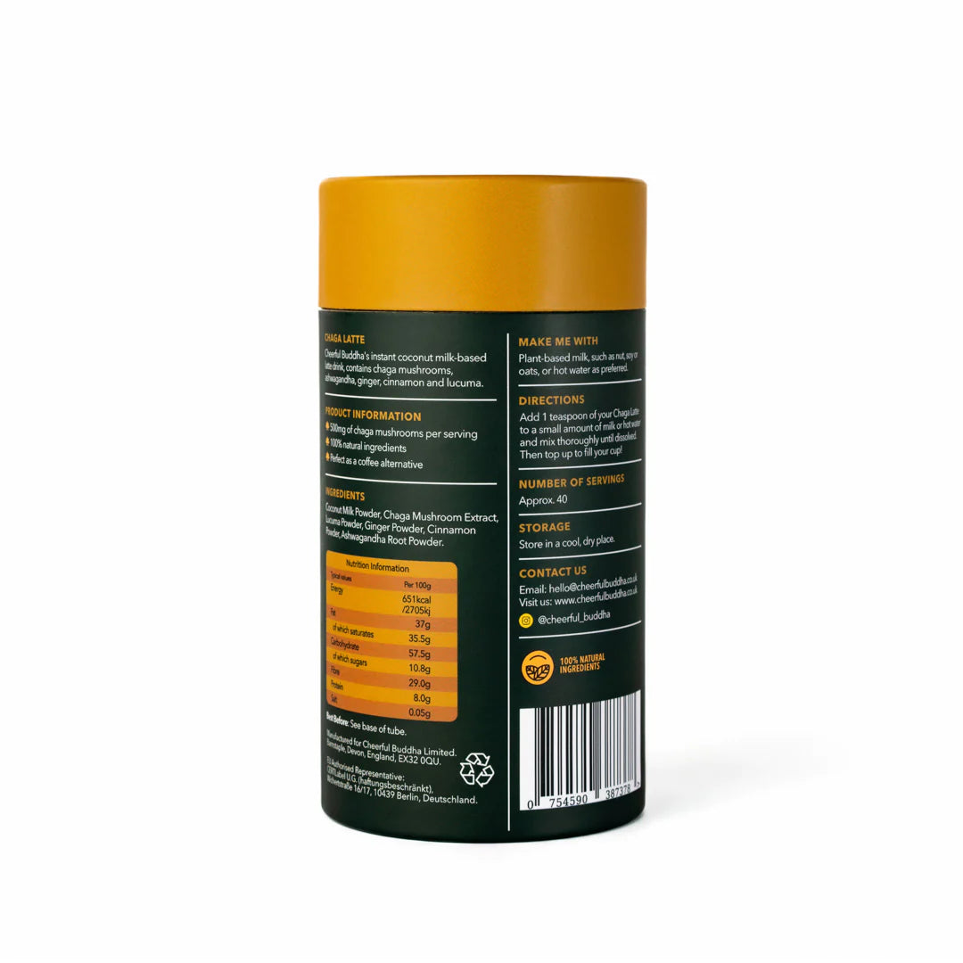 Cheerful Buddha Chaga Latte Mushroom Blend 150g
