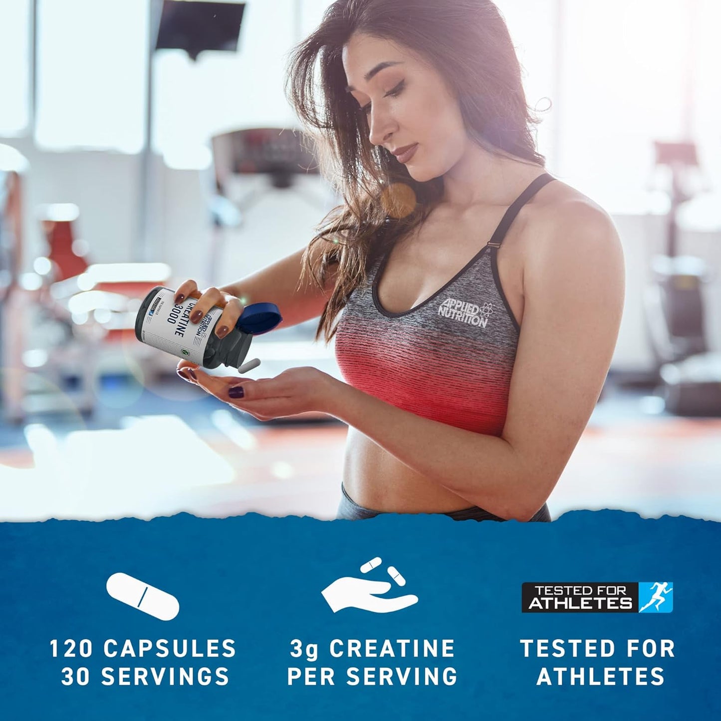 Applied Nutrition Creatine Monohydrate 3000 Capsules 120