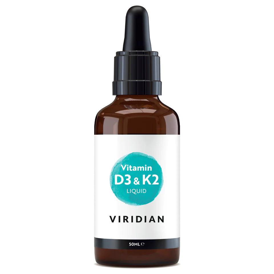 Viridian Vitamin D3 and K2 2000iu drops