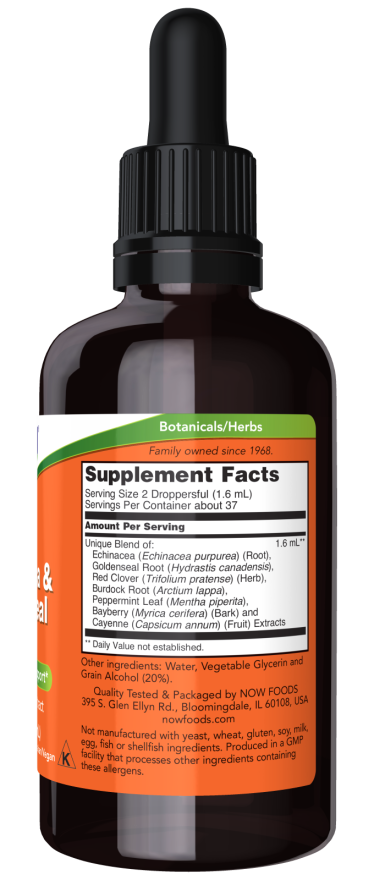 Now Echinacea & Goldenseal Plus 59ml