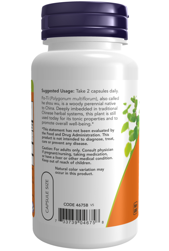 Now Fo-Ti He Shou Wi 560mg 100