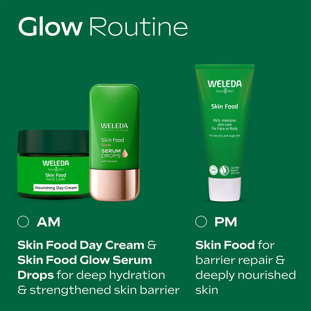 Weleda Skin Food Glow Serum Drops 30ml