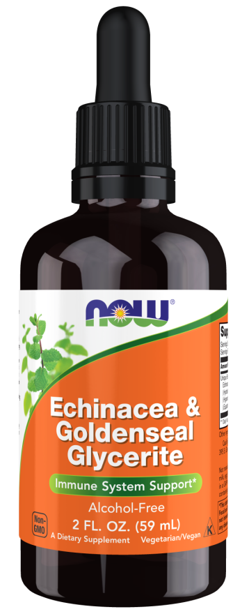 Now Echinacea & Goldenseal Glycerite 59ml