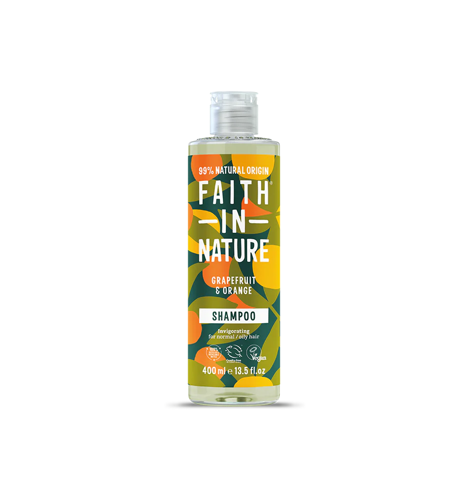 Faith In Nature Shampoo 400ml - Grapefruit & Orange