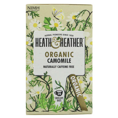 Heath & Heather Teabags - Organic Camomile