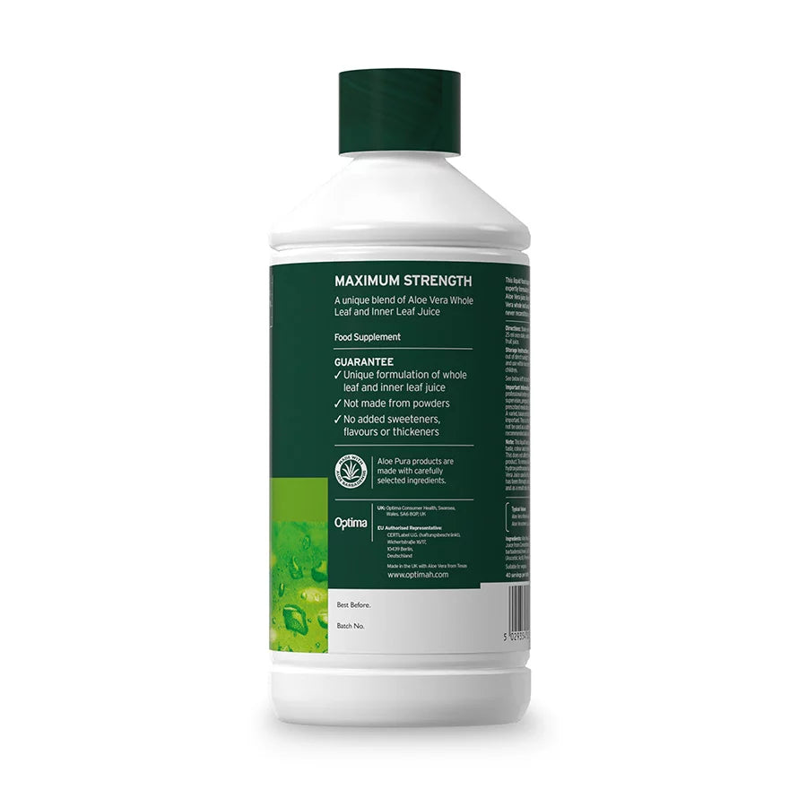 Aloe Pura Aloe Vera Juice Maximum Strength 1L