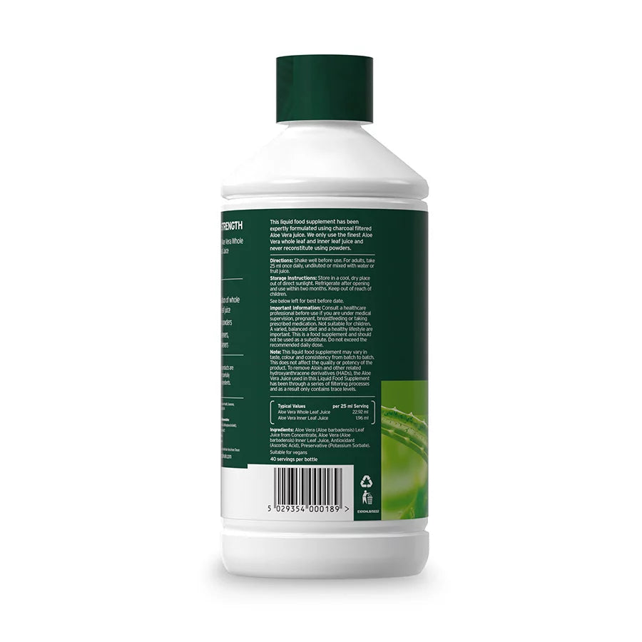 Aloe Pura Aloe Vera Juice Maximum Strength 1L