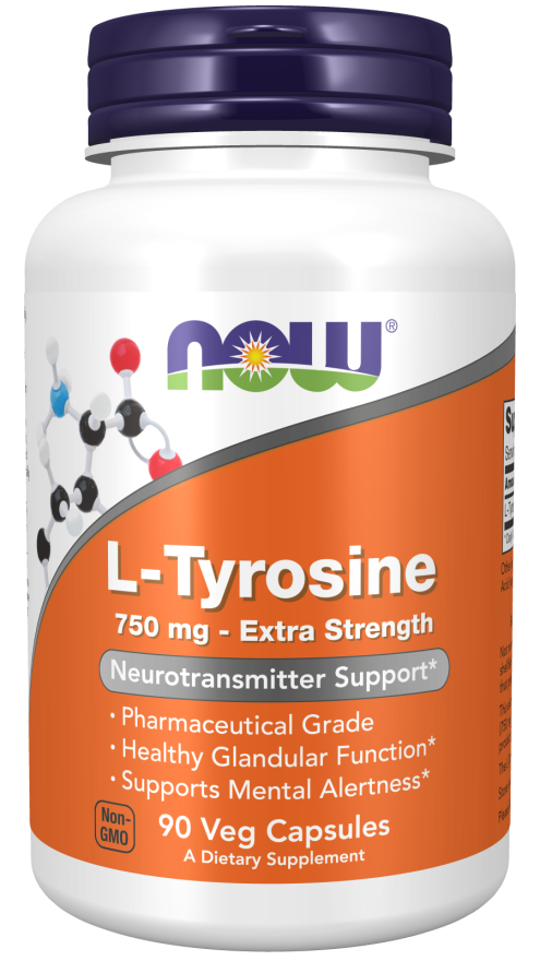 Now L-Tyrosine 750mg 90
