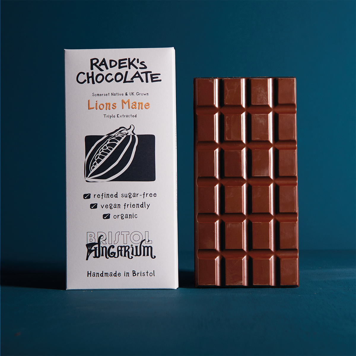 Radek's Lion's Mane Chocolate Bar 72g