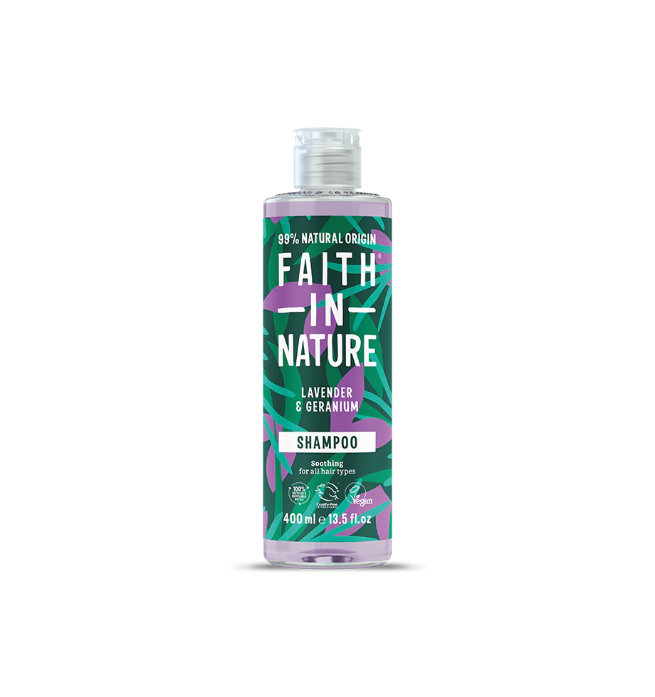 Faith In Nature Shampoo 400ml - Lavender & Geranium