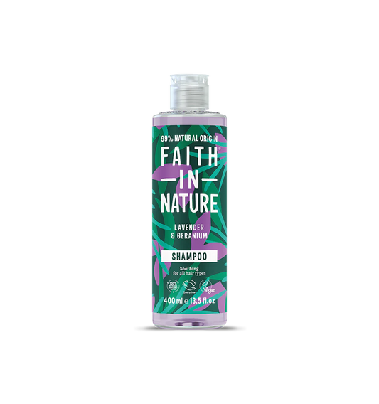 Faith In Nature Shampoo 400ml  - Lavender & Geranium