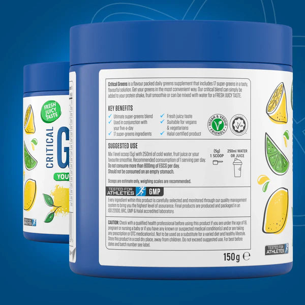 Applied Nutrition Critical Greens Powder 150g