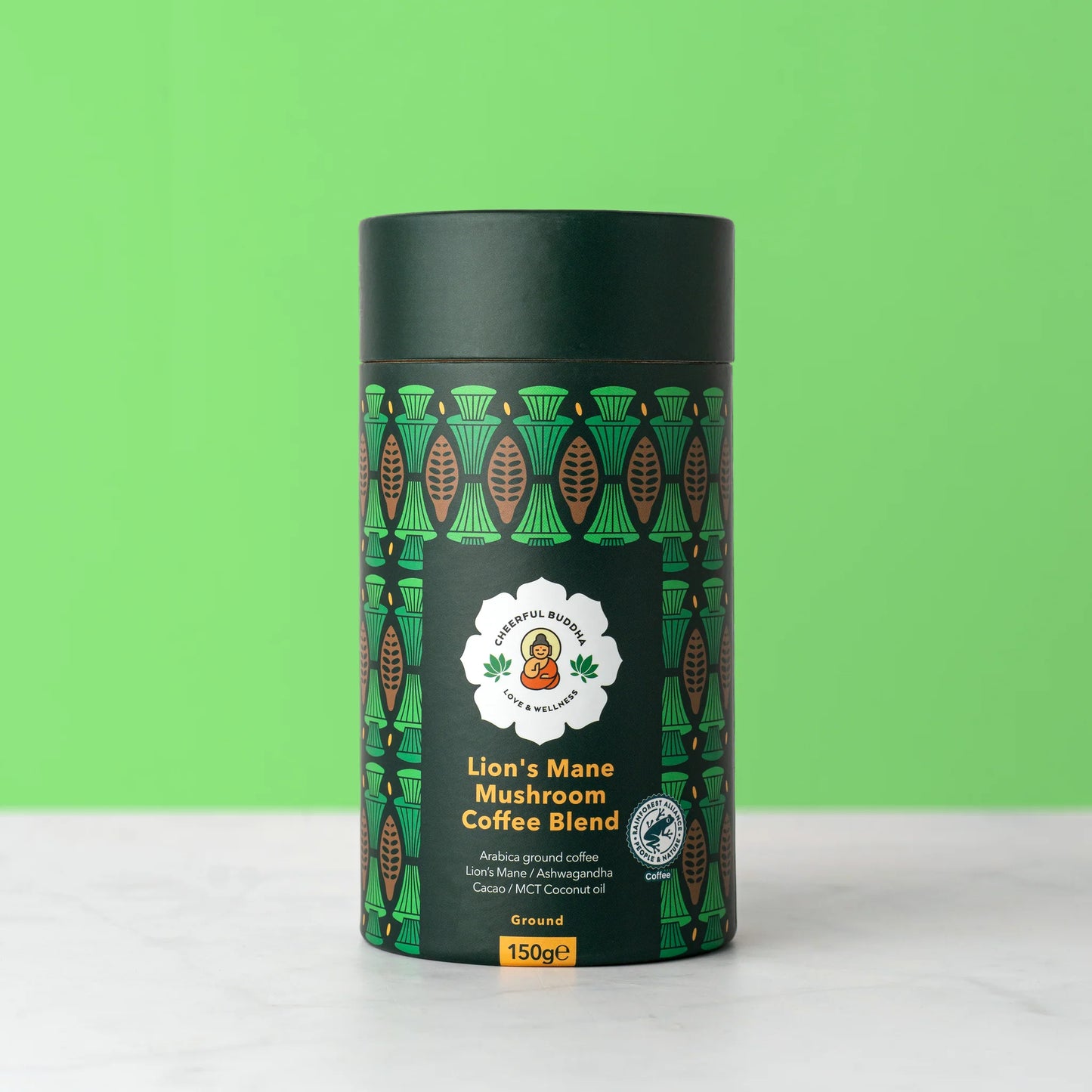 Cheerful Buddha Lion's Mane Mushroom Coffee Blend 150g
