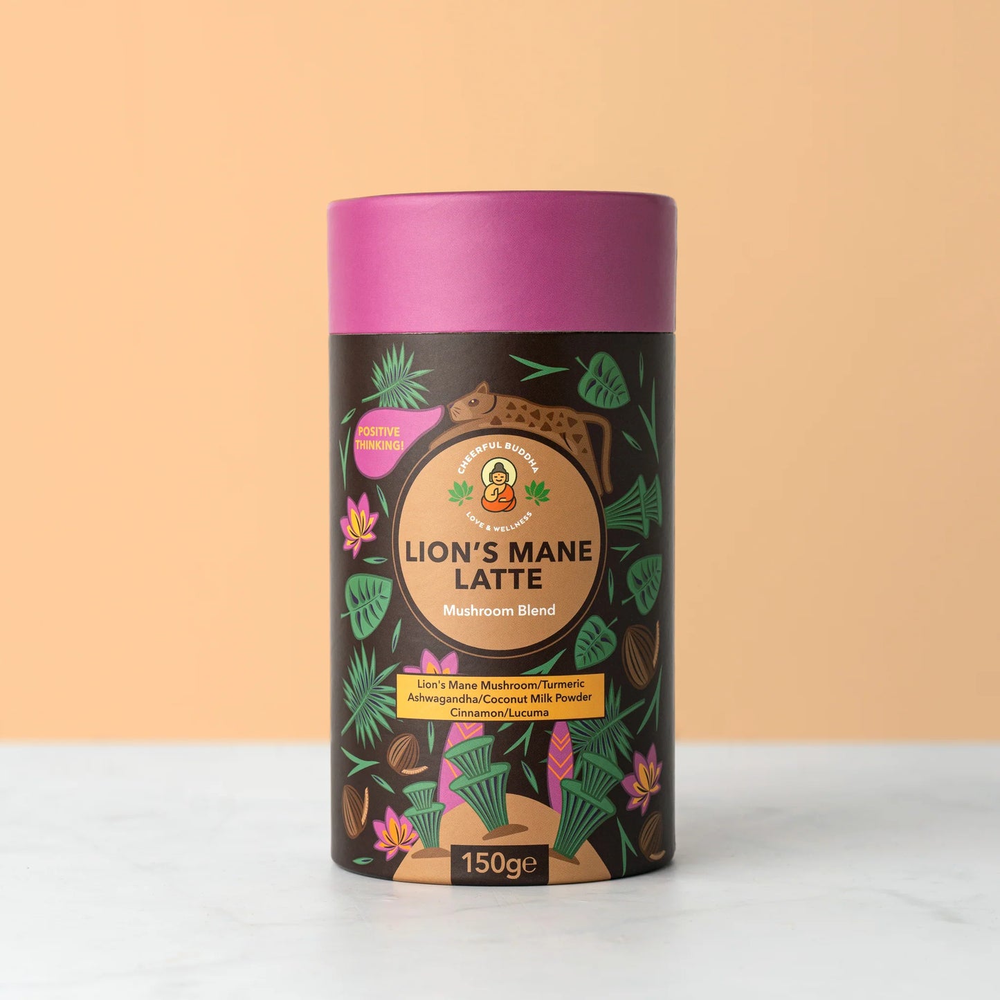 Cheerful Buddha Lion's Mane Latte Mushroom Blend 150g