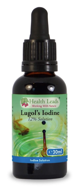 Health Leads Lugol's Iodine Solution 12% 30ml