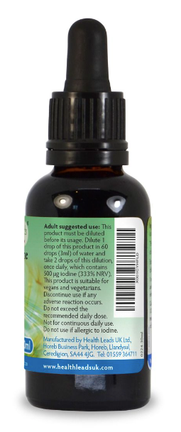 Health Leads Lugol's Iodine Solution 12% 30ml