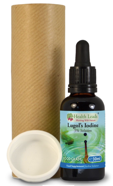 Health Leads Lugol's Iodine Solution 5% 30ml