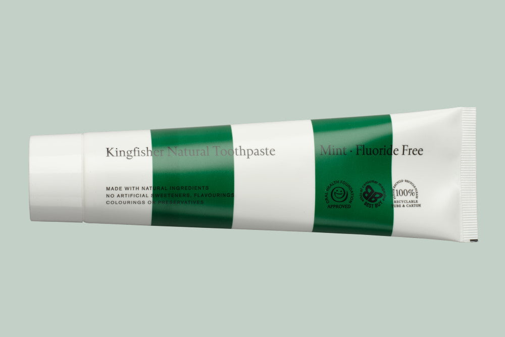 Kingfisher Toothpaste - Mint Fluoride Free