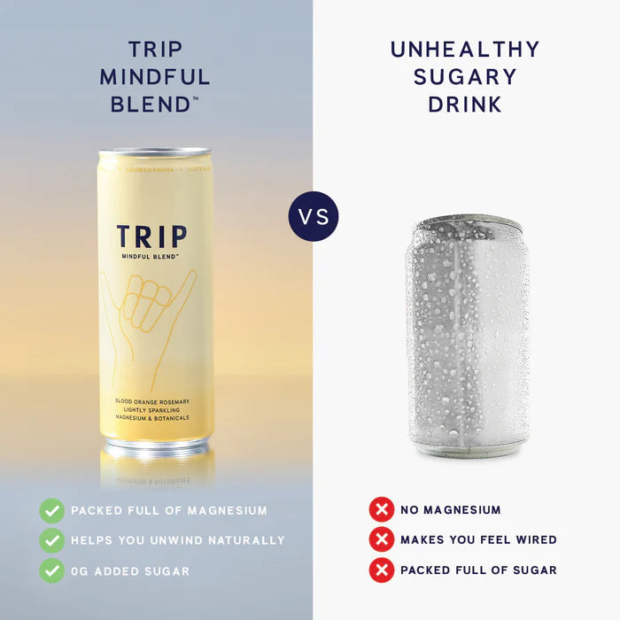 Trip Mindful Blend Magnesium Lion's Mane Lightly Sparkling