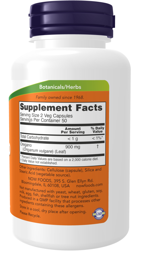 NOW Oregano 450mg 100