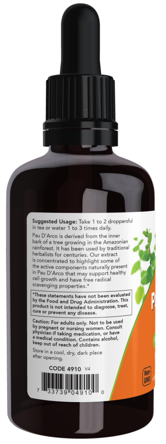 Now Pau D'Arco Extract 59ml